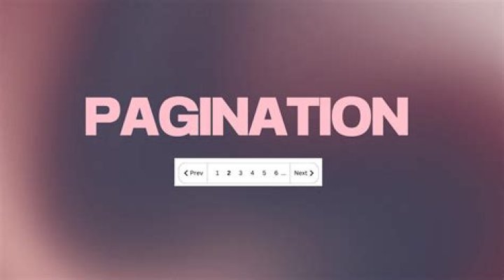 Why use pagination rest api?