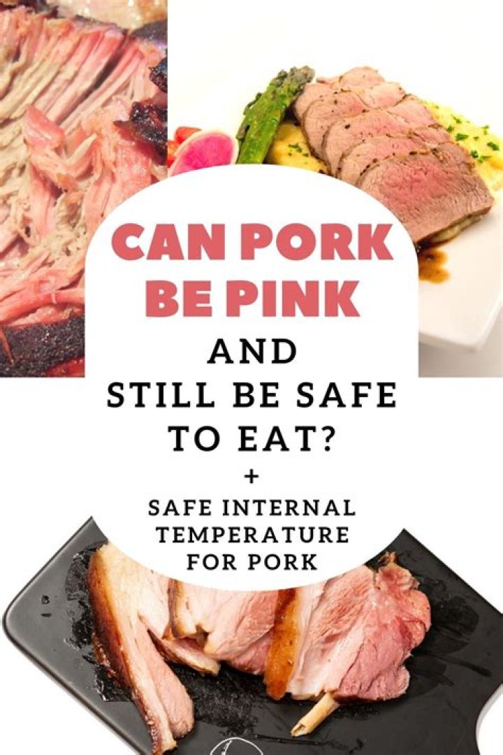 Will pork loin be pink?